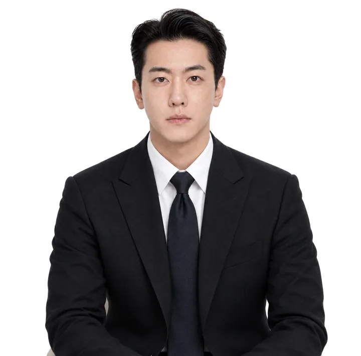 정장 차림의 탐정